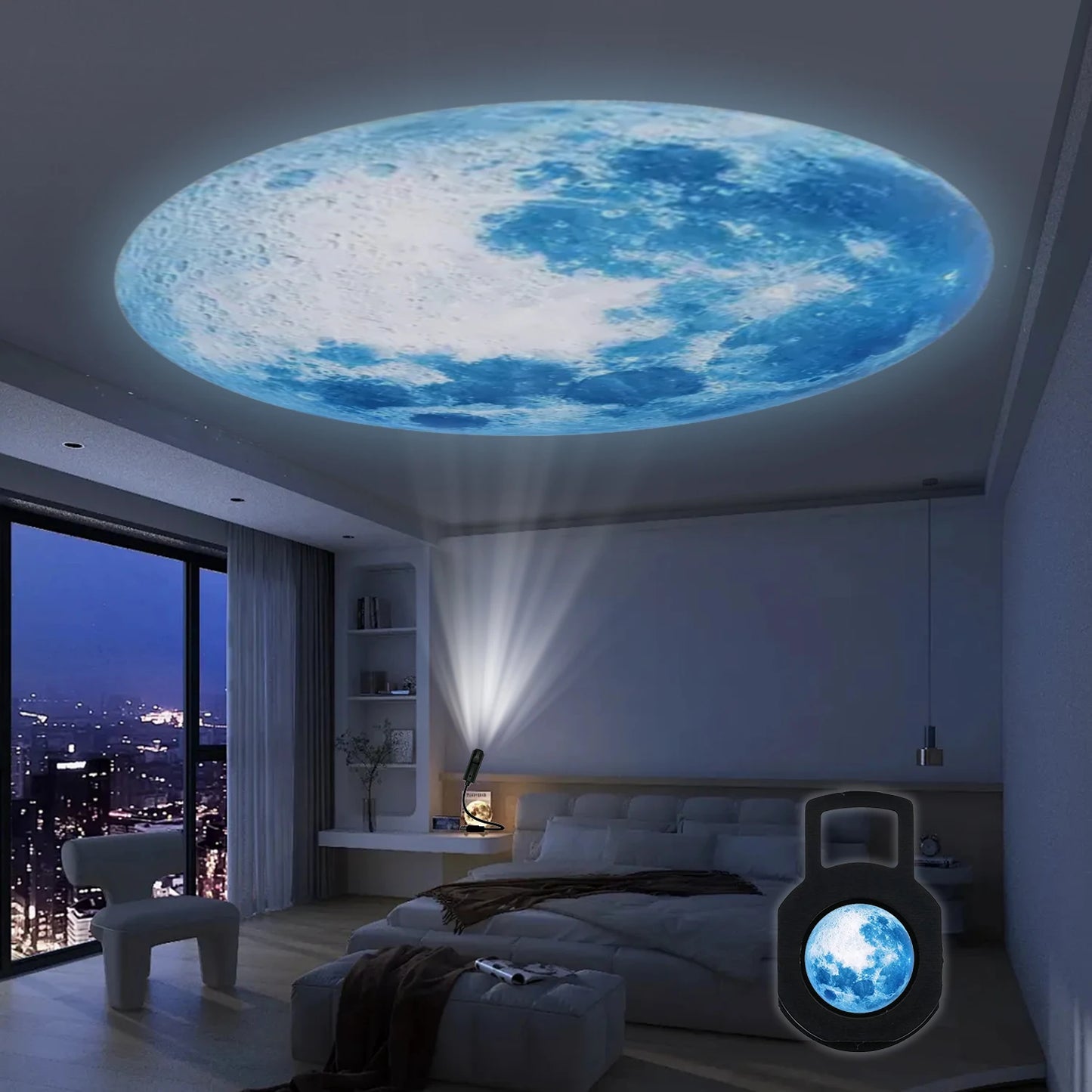 Lâmpada Moon