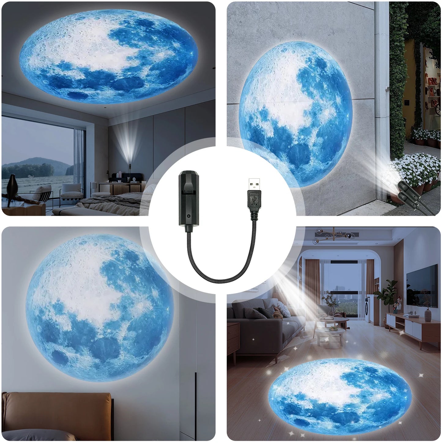 Lâmpada Moon