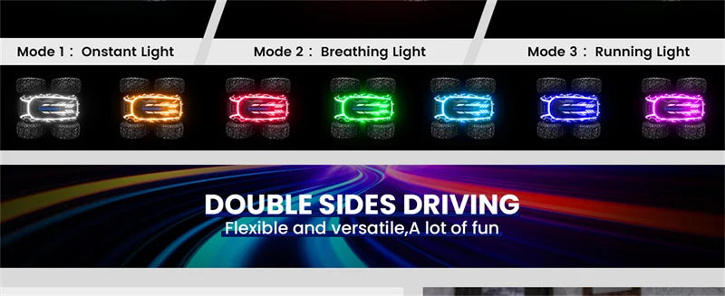 Carro de controlo remoto com luzes