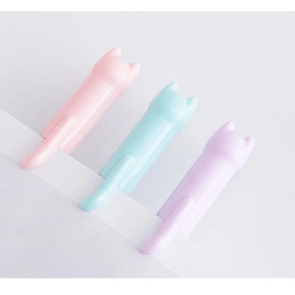 Conjunto de 6 canetas stylus de gatinho